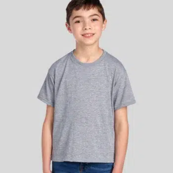 Youth sports t-shirt for schools – Jerzees 21MR companion style
