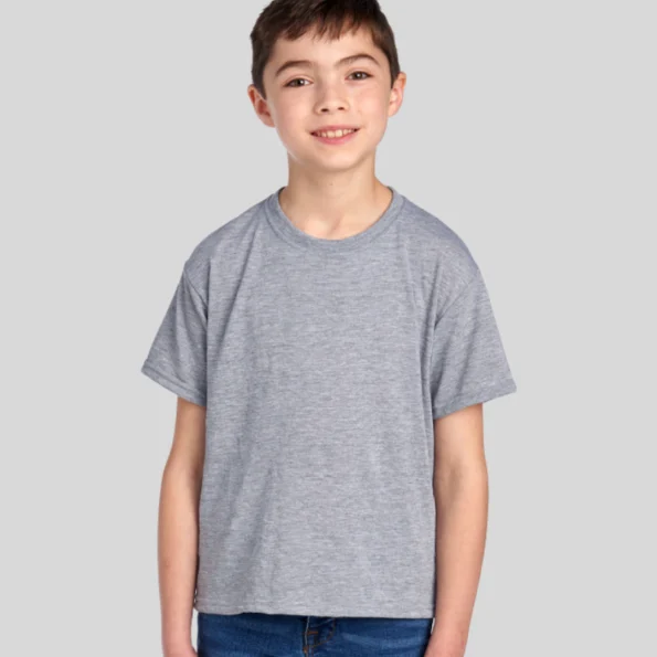Youth sports t-shirt for schools – Jerzees 21MR companion style