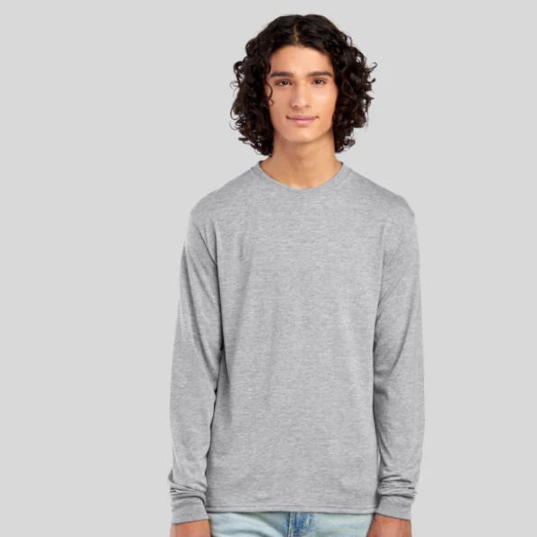Unisex Long Sleeve Performance Tee in Royal Blue – Jerzees 21MLR