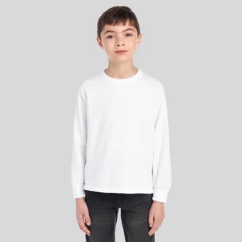 Youth long sleeve moisture-wicking t-shirt wholesale – Jerzees 29BLR