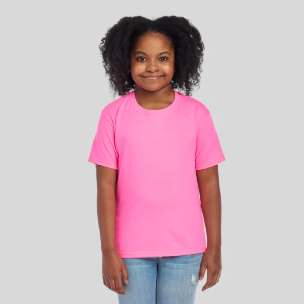 youth moisture-wicking t-shirt wholesale in 42 colors