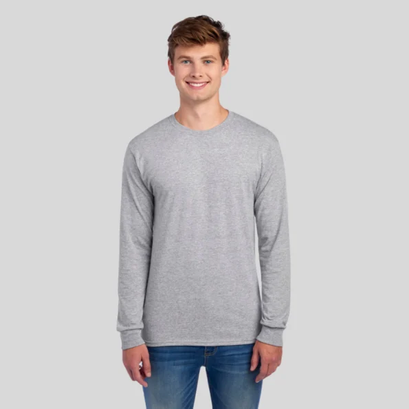 Jerzees 29MR – Moisture-Wicking Unisex Long-Sleeve T-Shirt, Perfect for Customization