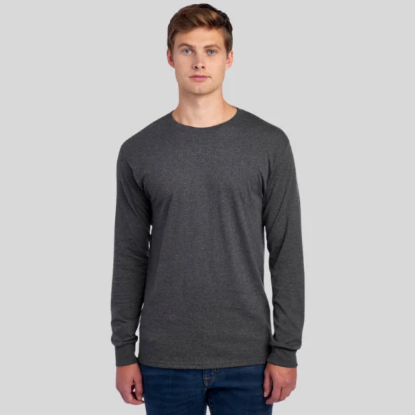 Jerzees 29MR – Moisture-Wicking Unisex Long-Sleeve T-Shirt, Perfect for Customization