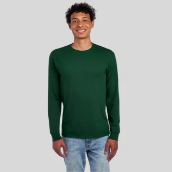 Jerzees 29MR Unisex Long-Sleeve T-Shirt – Moisture-Wicking Blank for Printing