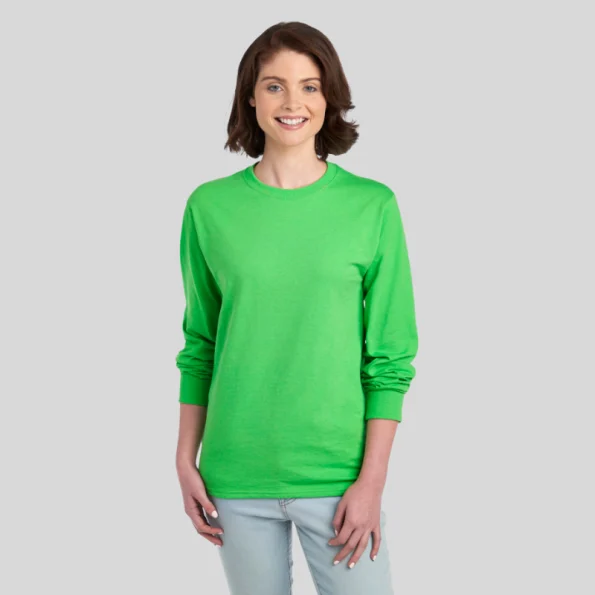 Jerzees 29MR – Moisture-Wicking Unisex Long-Sleeve T-Shirt, Perfect for Customization