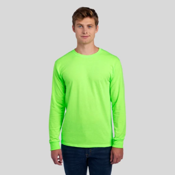 Jerzees 29MR – Moisture-Wicking Unisex Long-Sleeve T-Shirt, Perfect for Customization