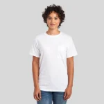 Jerzees 29MPR Unisex Pocket T-Shirt – Blank Tee with Chest Pocket