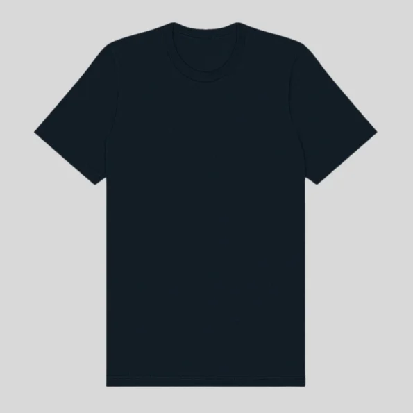 Unisex jersey t-shirt in soft cotton, ideal for screen printing or embroidery in Québec