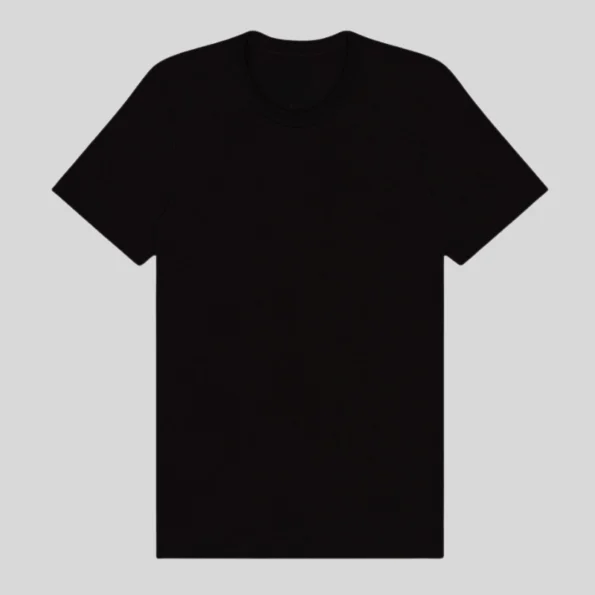 Unisex jersey t-shirt in soft cotton, ideal for screen printing or embroidery in Québec