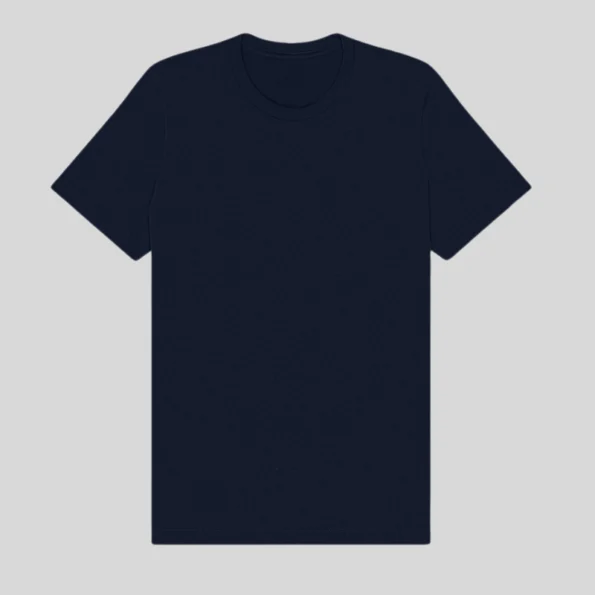 Unisex jersey t-shirt in soft cotton, ideal for screen printing or embroidery in Québec