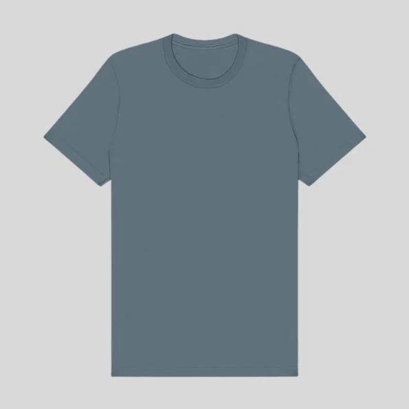 Unisex jersey t-shirt in soft cotton, ideal for screen printing or embroidery in Québec
