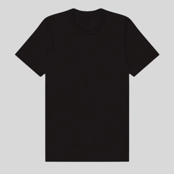 Unisex jersey t-shirt in soft cotton, ideal for screen printing or embroidery in Quebec