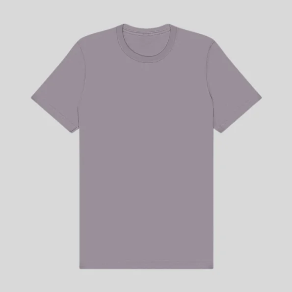 Unisex jersey t-shirt in soft cotton, ideal for screen printing or embroidery in Quebec