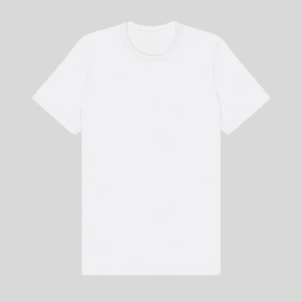 Heather unisex t-shirt in soft cotton-poly blend, ideal for screen printing in Quebec and Canada