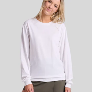 Jerzees 363L Long Sleeve T-Shirt – Unisex 100% Cotton Pre-Shrunk Jersey Tee