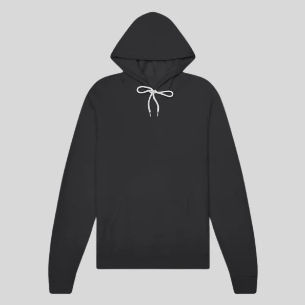 Ultra-soft unisex fleece hoodie for screen printing and embroidery in Quebec and Canada