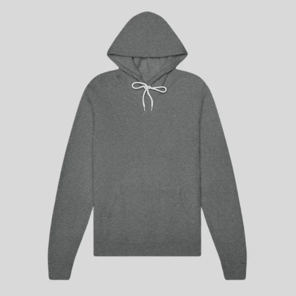 Ultra-soft unisex fleece hoodie for screen printing and embroidery in Quebec and Canada
