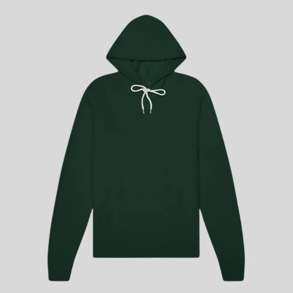 Ultra-soft unisex fleece hoodie for screen printing and embroidery in Quebec and Canada
