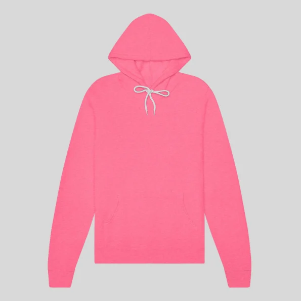 Ultra-soft unisex fleece hoodie for screen printing and embroidery in Quebec and Canada