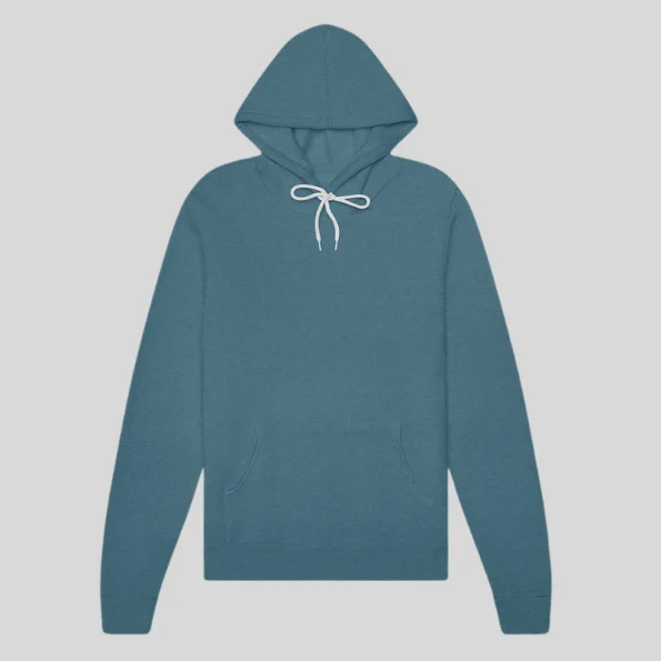 Ultra-soft unisex fleece hoodie for screen printing and embroidery in Quebec and Canada