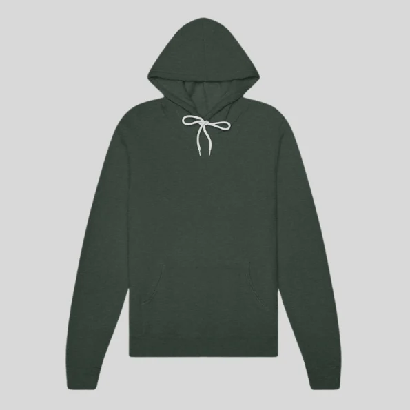 Ultra-soft unisex fleece hoodie for screen printing and embroidery in Quebec and Canada