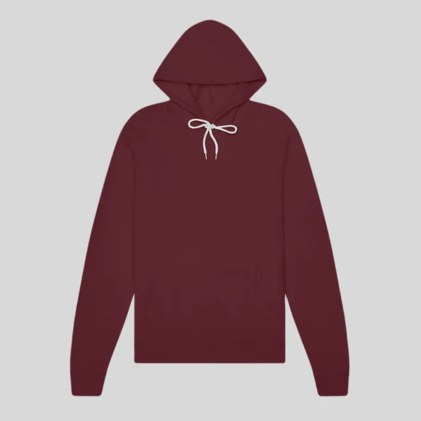 Ultra-soft unisex fleece hoodie for screen printing and embroidery in Quebec and Canada