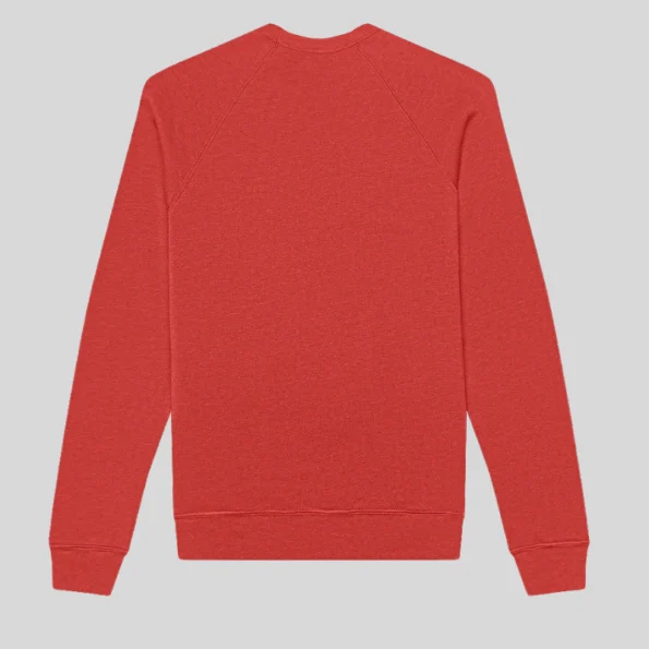 Soft raglan fleece sweatshirt for custom printing and embroidery in Quebec and Canada