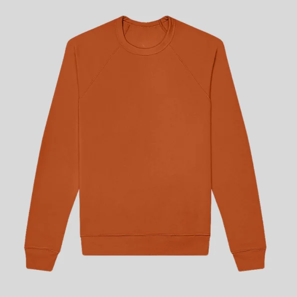 Soft raglan fleece sweatshirt for custom printing and embroidery in Quebec and Canada