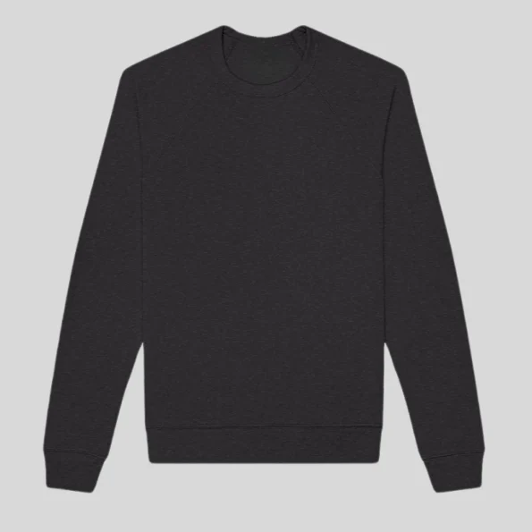 Soft raglan fleece sweatshirt for custom printing and embroidery in Quebec and Canada