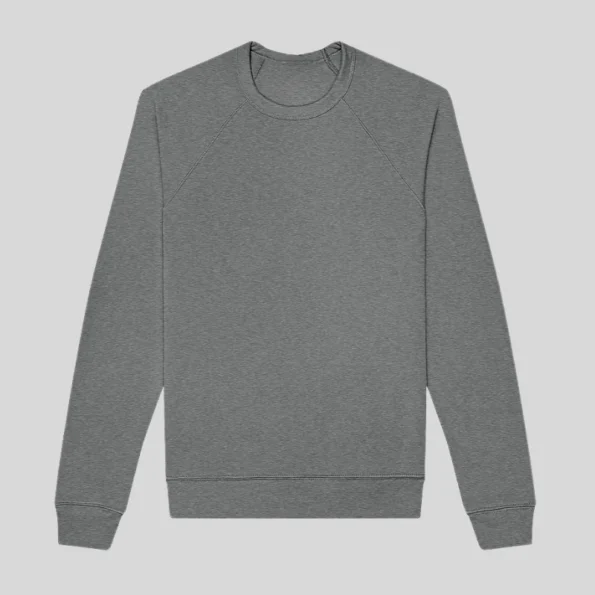 Soft raglan fleece sweatshirt for custom printing and embroidery in Quebec and Canada