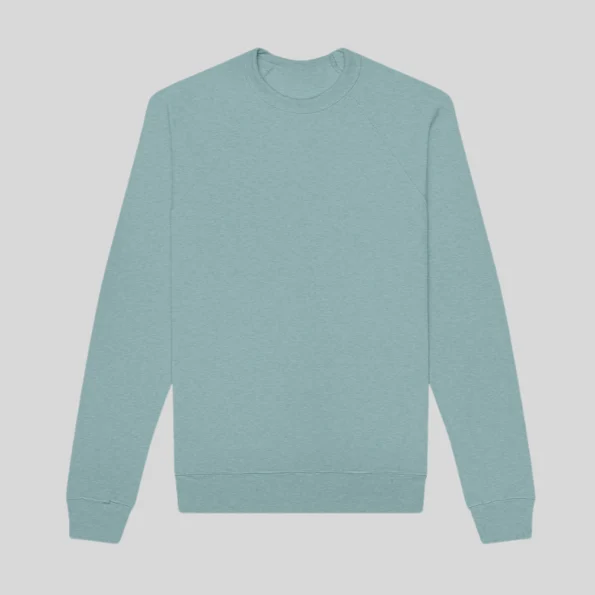 Soft raglan fleece sweatshirt for custom printing and embroidery in Quebec and Canada