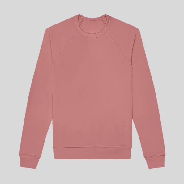 Soft raglan fleece sweatshirt for custom printing and embroidery in Quebec and Canada