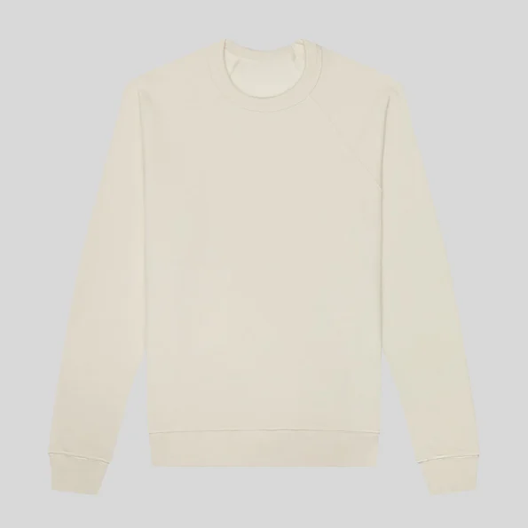 Soft raglan fleece sweatshirt for custom printing and embroidery in Quebec and Canada