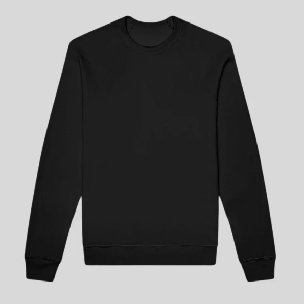 Soft raglan fleece sweatshirt for custom printing and embroidery in Quebec and Canada
