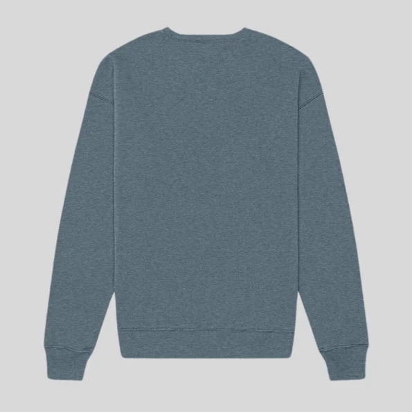 Unisex fleece drop shoulder sweatshirt perfect for screen printing or embroidery