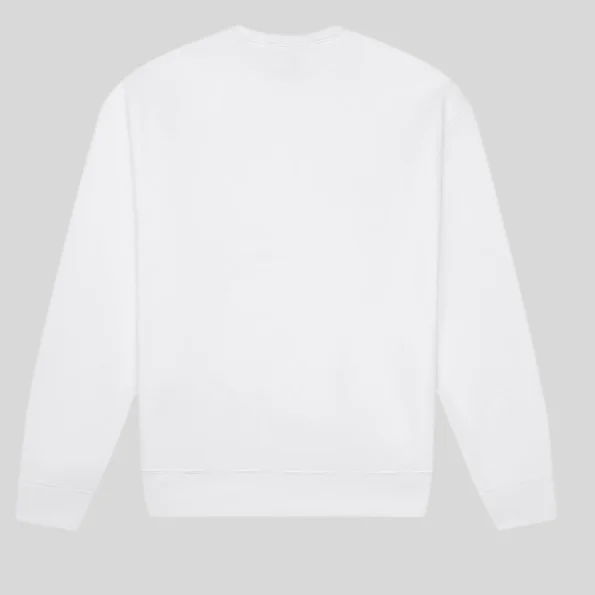 Unisex fleece drop shoulder sweatshirt perfect for screen printing or embroidery