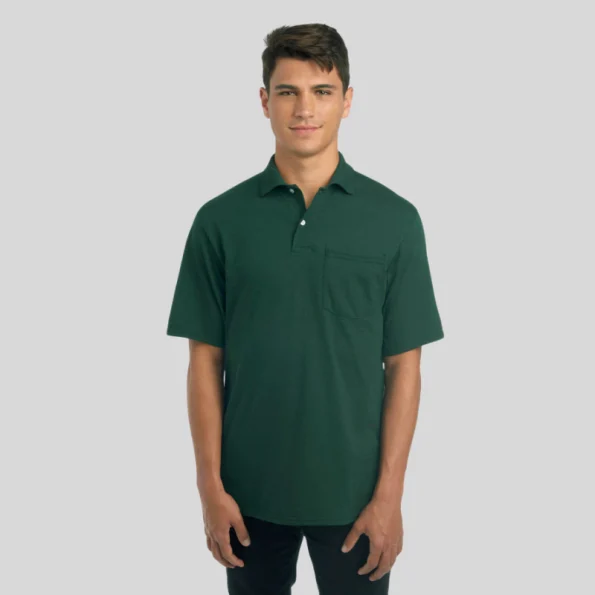 Jerzees 436MP unisex pocket polo shirt