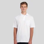 436MP-DRI-P-POCKET-SPORT-SHIRT-WHITE-FRONT