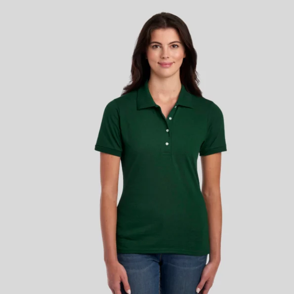JERZEES 437F Ladies Sport Polo Shirt – Moisture-Wicking Cotton Blend