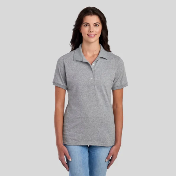 JERZEES 437F Ladies Sport Polo Shirt – Moisture-Wicking Cotton Blend
