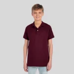 437K-DRI-P-YOUTH-SPORT-SHIRT-WHITE-FRONT
