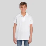 437K-DRI-P-YOUTH-SPORT-SHIRT-WHITE-FRONT