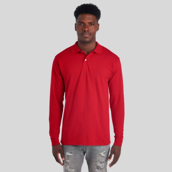 Jerzees Dri-Power Long-Sleeve Sport Shirt – Unisex