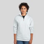 Unisex Quarter-Zip Sweatshirt 4528MR – NuBlend® Fleece