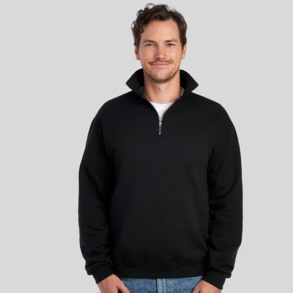 Unisex Quarter-Zip Sweatshirt 4528MR – NuBlend® Fleece