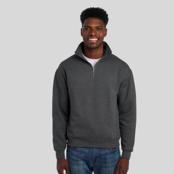 Unisex Quarter-Zip Sweatshirt 4528MR – NuBlend® Fleece