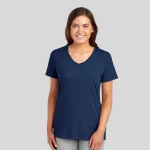 560WVR-PREMIUM-BLEND-CRS-LADIES-V-NECK-WHITE-FRONT