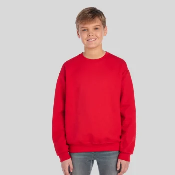 youth fleece sweatshirt Jerzees 562BR in black