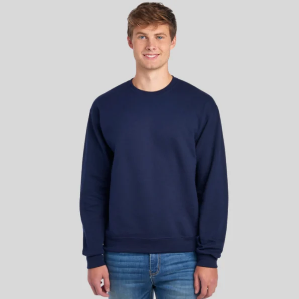 Jerzees 562MR NuBlend Unisex Sweatshirt – Pill-Resistant Fleece Crewneck
