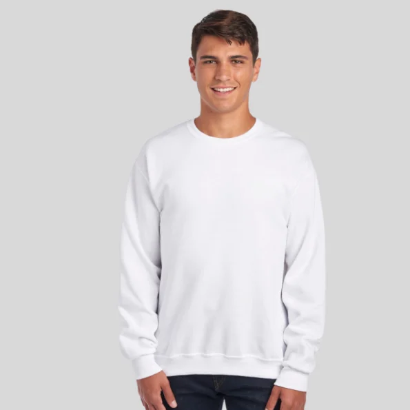 Jerzees 562MR NuBlend Unisex Sweatshirt – Pill-Resistant Fleece Crewneck